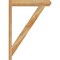 Ekena Millwork Traditional Rough Sawn Craftsman Outlooker, Western Red Cedar, 6"W x 30"D x 42"H OUT06X30X42TRA04RWR - alternate 2